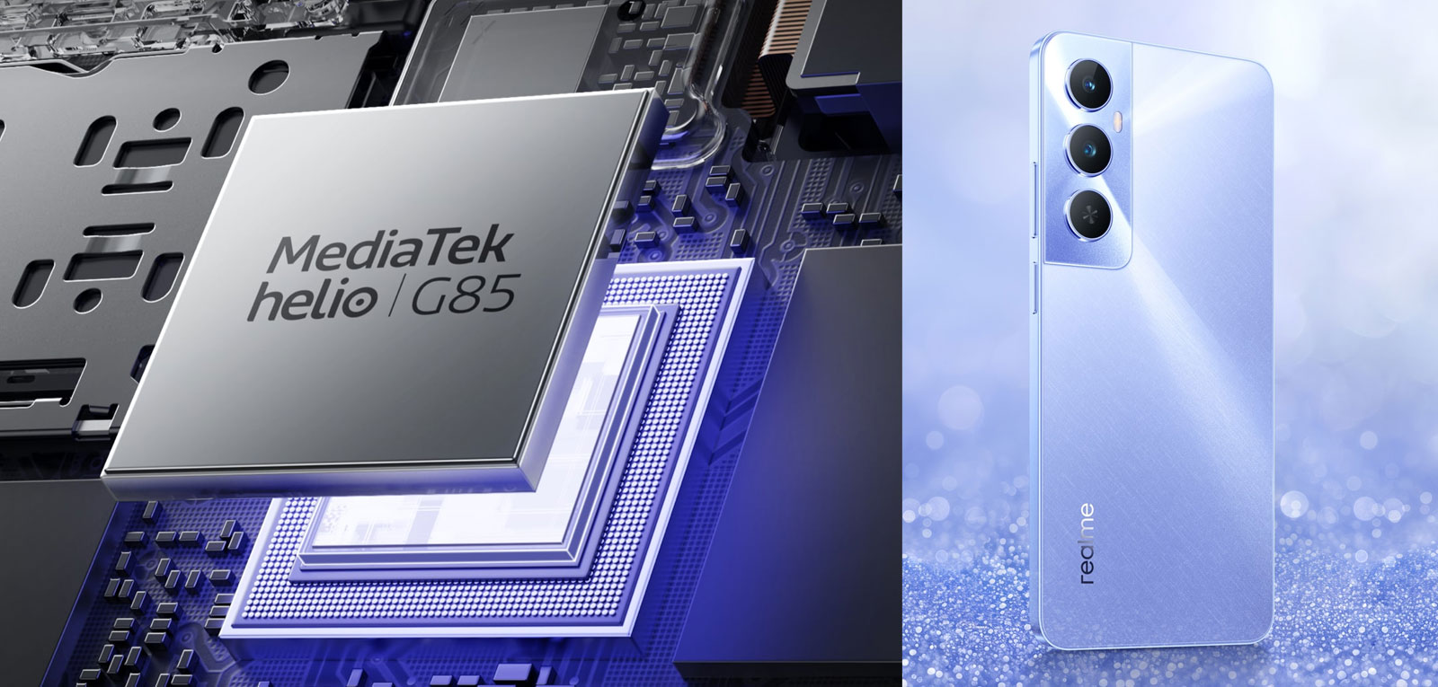 مقایسه گوشی موبایل ریلمی C65 دو سیم کارت ظرفیت 256 گیگابایت و رم 8 گیگابایت